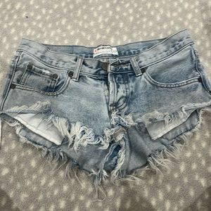 Size 23 one teaspoon shorts